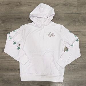 Cheech & Chong California Bear White Hoodie Men’s Size Small